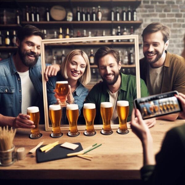 geração Millennial consumindo cerveja