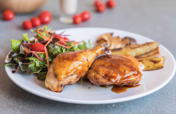 Frango frito com cerveja