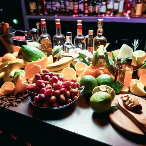 ingredientes para Coquetéis