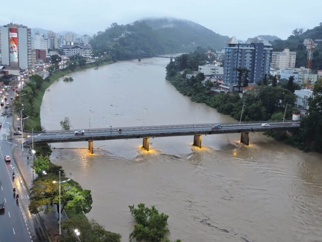 Enchente Blumenau