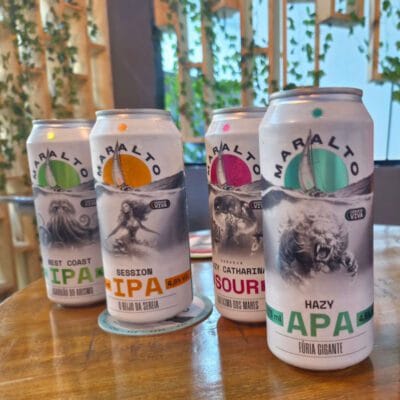 Latas Cervejaria Maralto