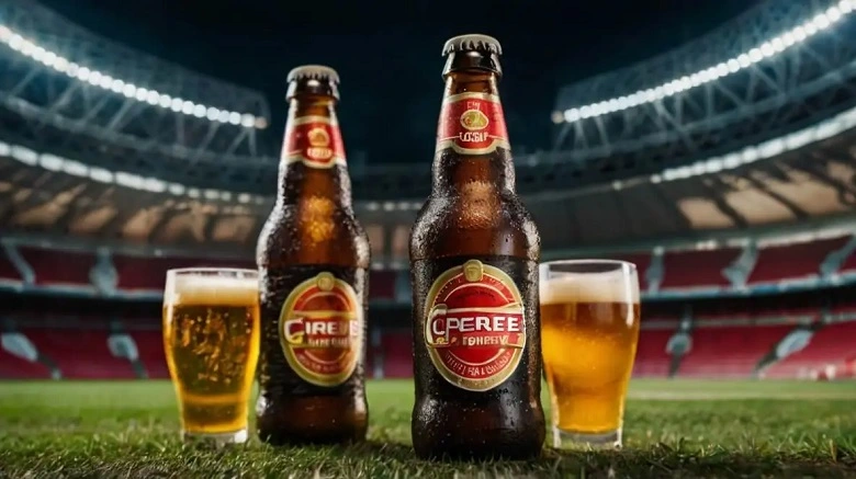 cerveja em estádio Catarinense
