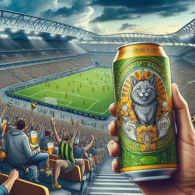cerveja em estádio de SC