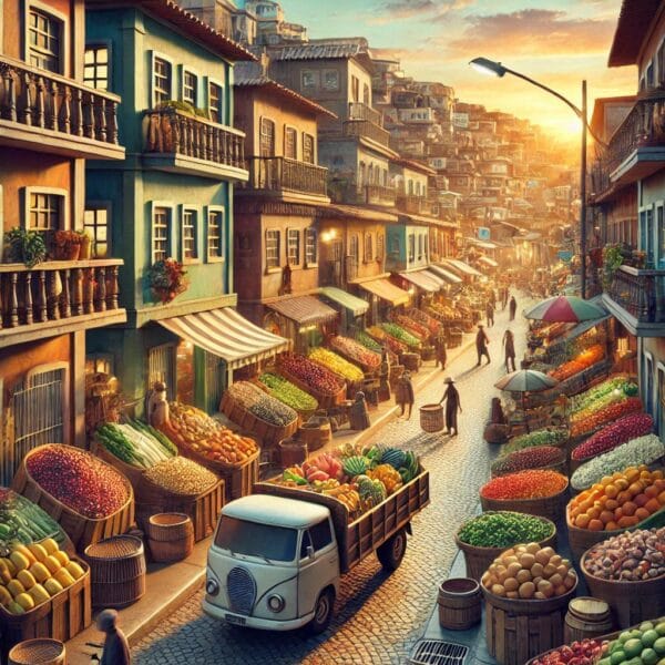 Mercado de Chás no Brasil