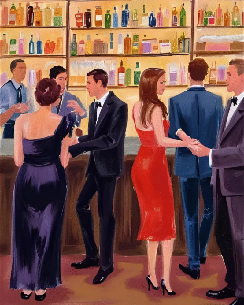Bar movimentado