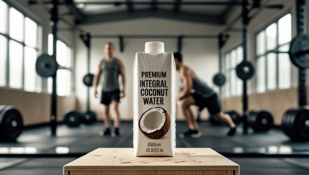 Água de coco nos treinos de crossfit