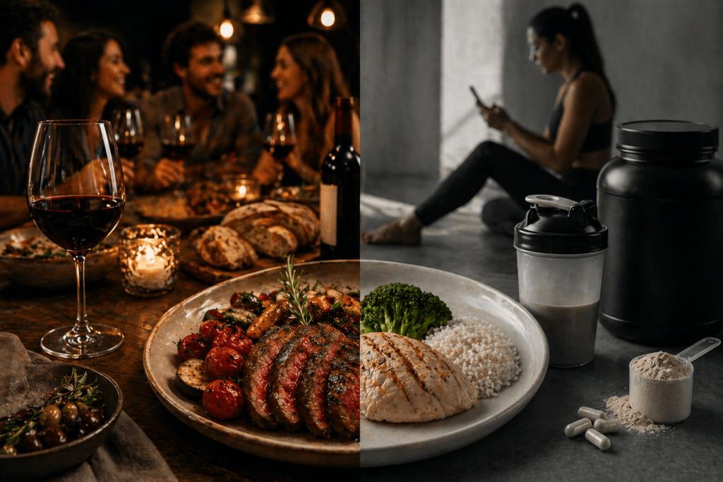 ração e álcool post