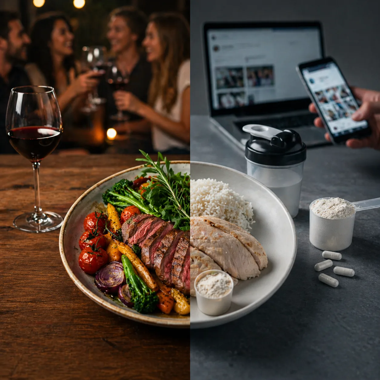 Entre ração e álcool: quem perde é a gastronomia