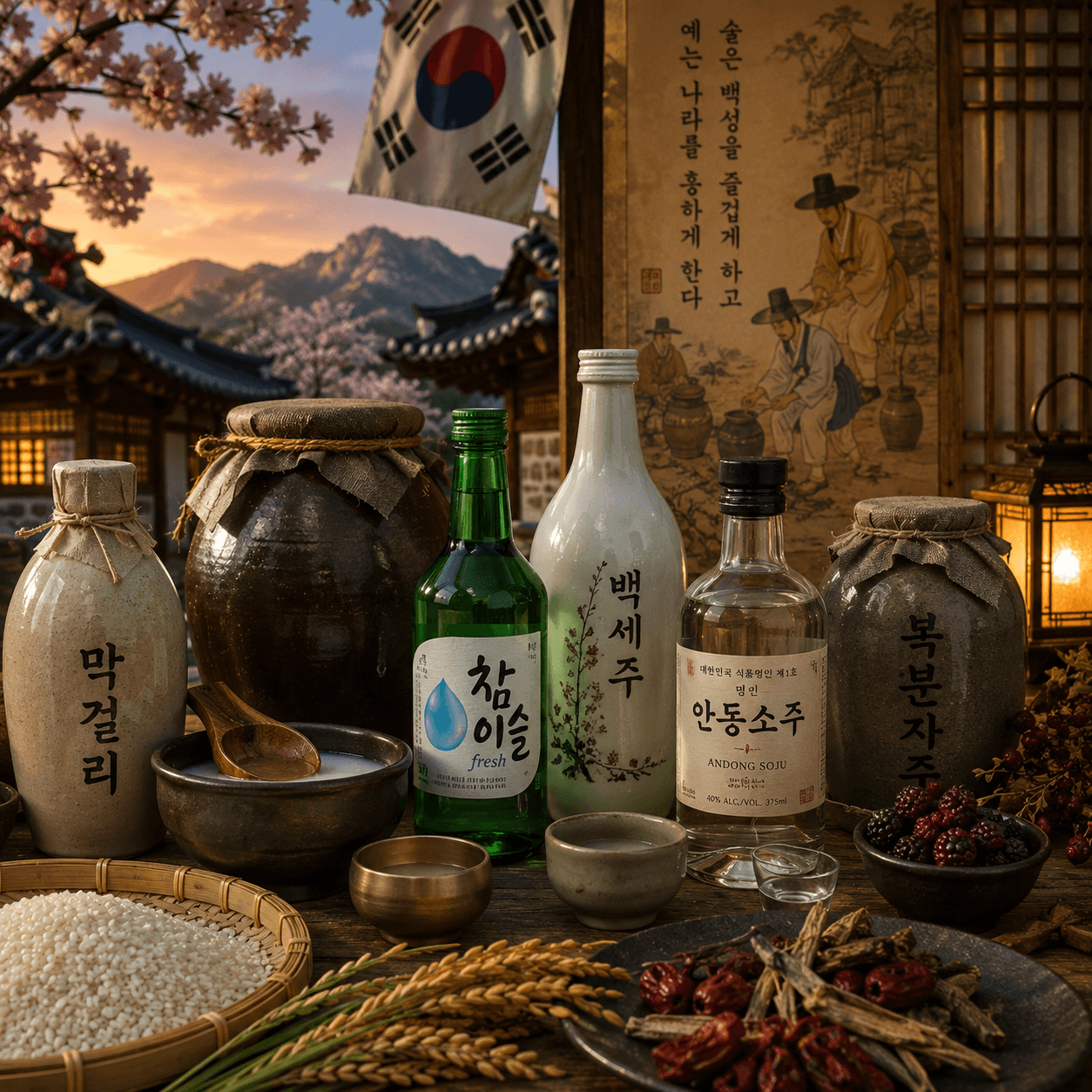 Bebidas da Copa: Coreia do Sul preserva mil anos de fermentação
