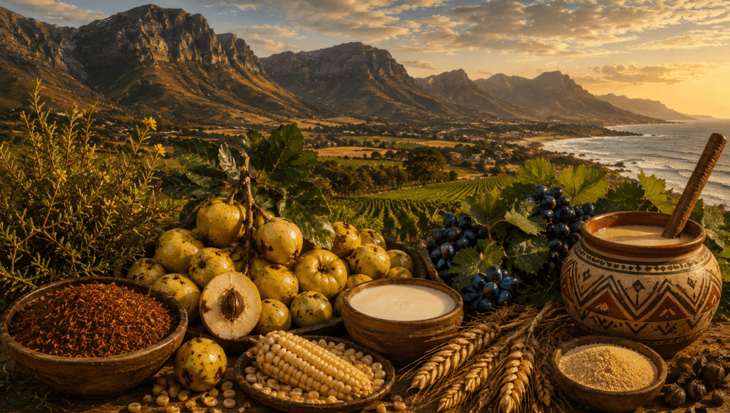 Ingredientes da África do Sul com terroir