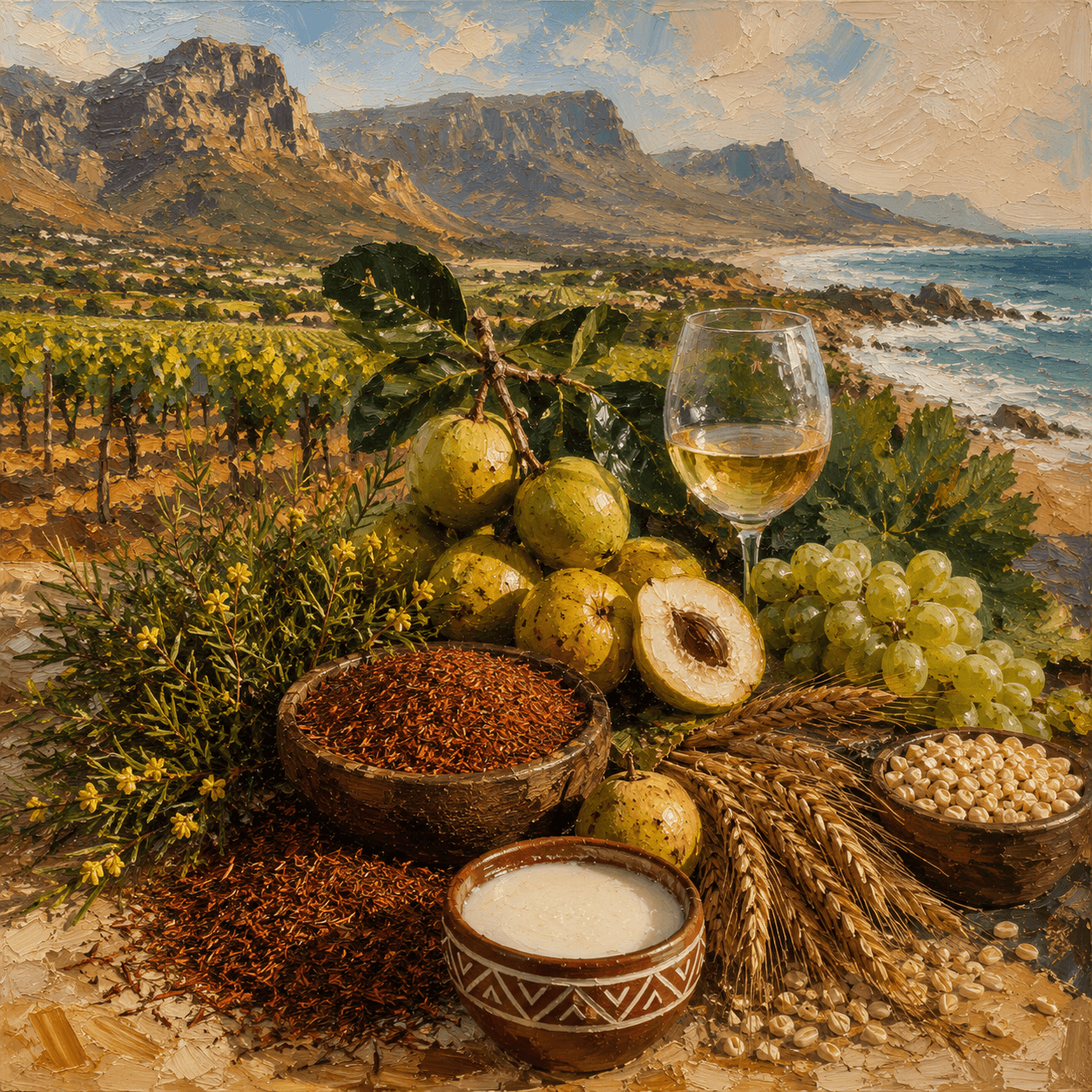 Ingredientes da África do Sul